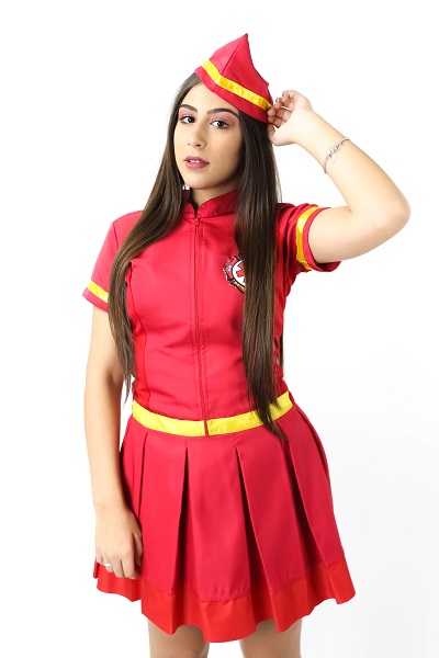 Bombeira Vermelha Brigada Feminina